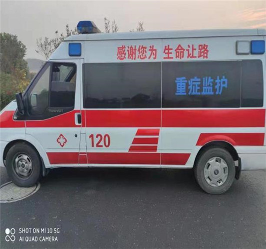 北碚救护车出租服务案例3